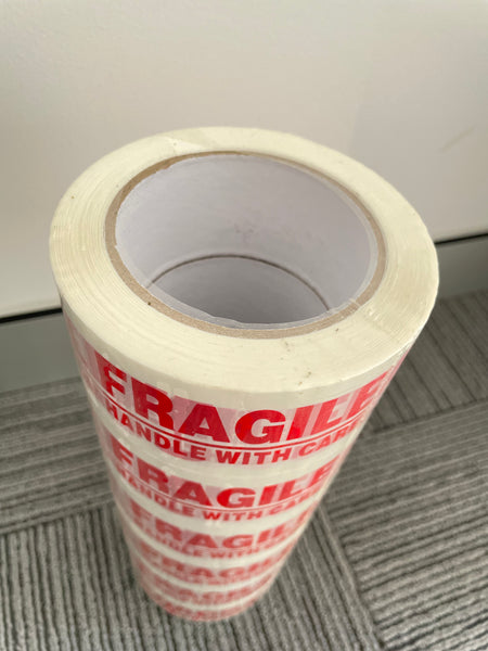 FRAGILE Packing Tape - 6 Rolls (48mm*100m)