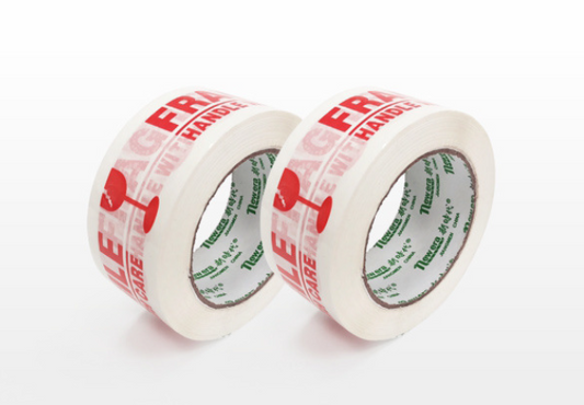 Fragile Packing Tape - 6 Rolls, 48mm x 100m