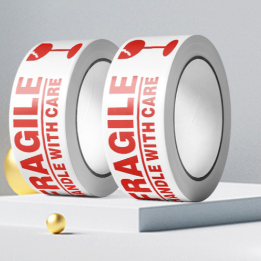 Fragile Packing Tape - 6 Rolls, 48mm x 100m