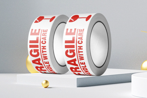 FRAGILE Packing Tape - 6 Rolls (48mm*100m)